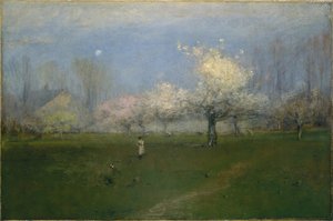 Les Fleurs Printanières — George Inness