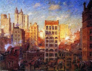 Cliffs Of Manhattan — Colin Campbell Cooper