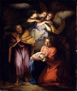 The Nativity (study) — Noel Nicolas Coypel