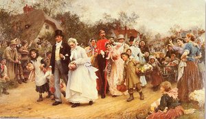 Sir Luke The Wedding — Samuel Luke Fildes