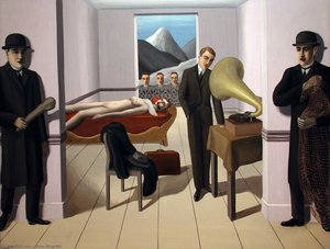 Ohrozený Vrah — René Magritte