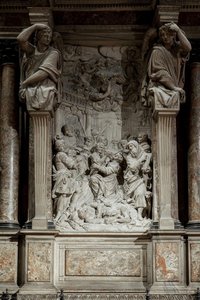 Detail Of The Altar Of Saint Agnes — Carlo Beretta And Giovanni Domenico Beretta