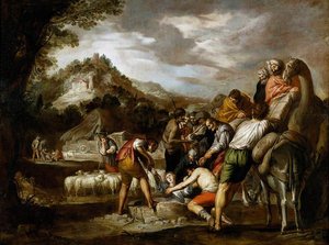 Joseph Sold By His Brothers — Antonio Del Castillo Y Saavedra