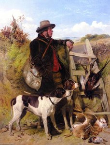 The English Gamekeeper — Richard Ansdell