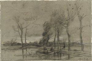 Autumn Landscape — Theophile Emile Achille De Bock
