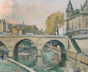 The Bridge, Paris — Ronald Ossory Dunlop