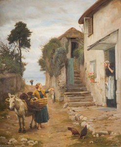 The First Otter — Frederick George Cotman