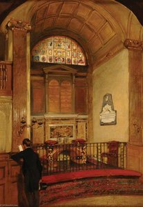Interior Of St Martin Outwich, London — Daniel Pasmore I