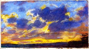 Nightfall — Claude Monet