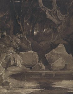 The Haunted Wood — James Francis Danby