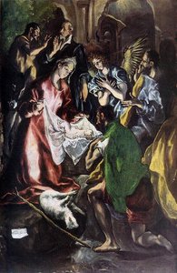 Adorazione Dei Pastori (dettaglio) — El Greco