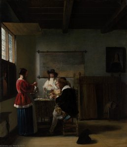 The Visit — Pieter De Hooch