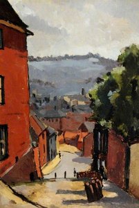 Steep Hill, Lincoln — Christopher Richard Wynne Nevinson