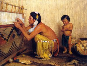 Indian Weaver — Eanger Irving Couse