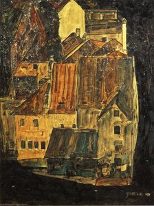 City On The Blue River — Egon Schiele