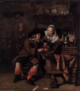 Tavern Scene — Gabriel Metsu