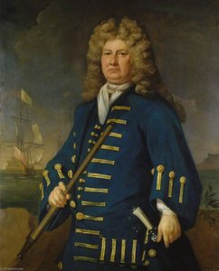 Sir Cloudesley Shovell (1650–1707) — Michael Dahl
