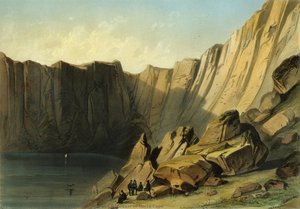 Hornvika Bay, East Of North Cape — Louis-émile Lassalle