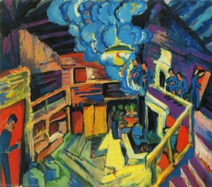 El Viejo Refugio — Ernst Ludwig Kirchner