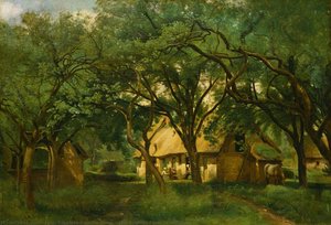 La Fattoria Toutain A Honfleur — Jean-baptiste-camille Corot
