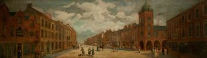 High Street And Old Market House, 1786 — Joseph W Carey