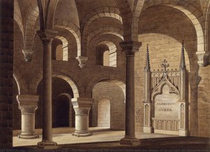 The Upper Chapel At The Imperial Castle With The Design Of An Epitaph For Albrecht Dürer — Christian Ludwig Stieglitz