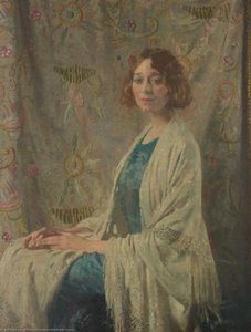 The Chinese Shawl — Sir William Newenham Montague Orpen