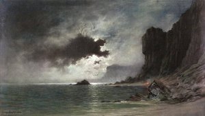 Moonlight On The Coast — Jules Tavernier
