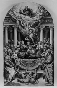 The Dormition Of The Virgin — Hans Holbein The Younger