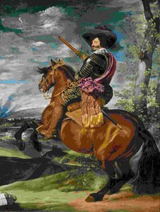 Count-duke Of Olivares On Horseback — Diego Velázquez