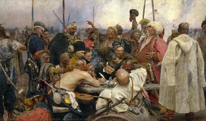 Zaporojyalı Kazakların Sultan Mehmet Iv'e Cevabı — İlya Repin
