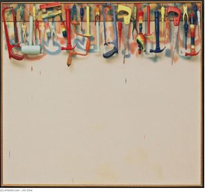 Cinq Pieds D'outils Colorés — Jim Dine