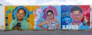 Wall Of Murals For Jayce Carmelo Luevanos, Jailah Nicole Silguero, And Xavier Lopez — Alfredo Rendón