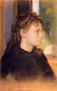 Mme. Theodore Gobillard, Nee Yves Morisot — Hilaire-germain-edgar Degas
