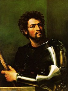 Portrait Of A Man In Arms — Sebastiano Del Piombo
