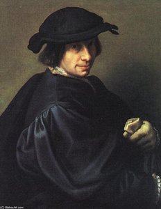 Portrait Of Father Galeazzo Campi — Giulio Campi