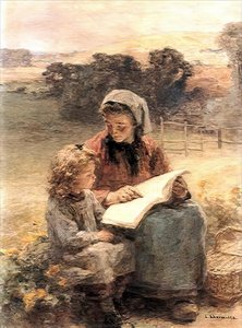 La Lecon De Lecture — Леон Лермит