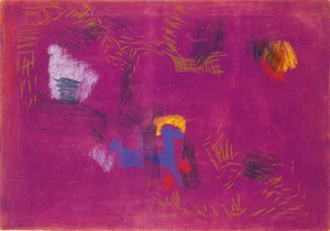 Untitled Drawing — Yves Klein