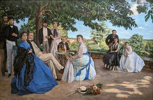 Családi Összejövetel — Jean Frédéric Bazille
