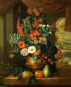 Tolv Måneder Av Blomster Desember — Jacob Van Huysum