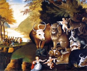 Peaceable Kingdom (34) — Edward Hicks