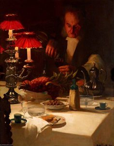 The Butler Takes A Glass Of Port (all Things Come To The Man That Waits) — 프레더릭 윌리엄 엘웰