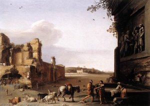 Ruins Of Ancient Rome — Cornelis Van Poelenburch
