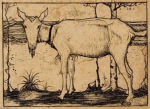 Goat In The Ditch — Jan Mankes