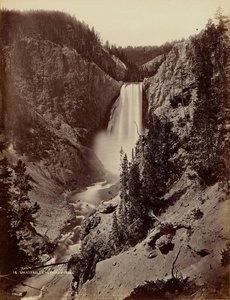 Great Falls Of The Yellowstone — William Henry Jackson