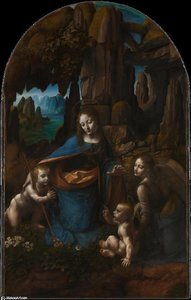 მდამიერის მფარველი (the Virgin Of The Rocks) — ლეონარდო და Винчи