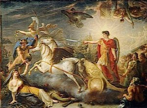 Allegorie De La Reddition D'ulm.20 Octobre 1805 — Antoine François Callet