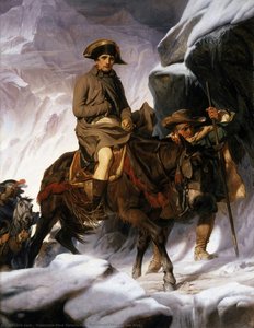 Napoleon Crossing The Alps — Hippolyt Delaroche
