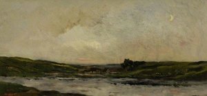 On The River Oise — Charles-françois Daubigny