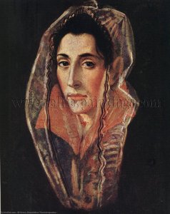 Naistenporträtt — El Greco
